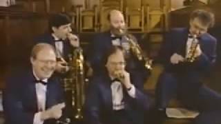 Rare Video Canadian Brass play Dixie Bach  80s [upl. by Nimajeb]