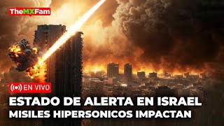 ALERTA MÁXIMA EN ISRAEL ATAQUE CON MISILES HIPERSONICOS EN SUS BASES AÉREAS  TheMXFam [upl. by Sivehc584]