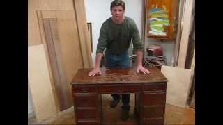 How to strip amp refinish wood furniture with Zip Strip by Jon Peters [upl. by Thielen861]