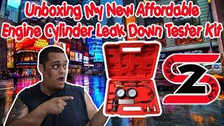 Unboxing My New Affordable Engine Cylinder Leak Down Tester Kit [upl. by Moonier208]