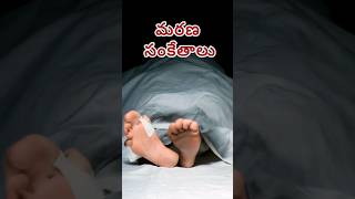 మరణ సంకేతాలు SIGNS BEFORE YOU DEATH 😱 shorts hindhuism [upl. by Niki]