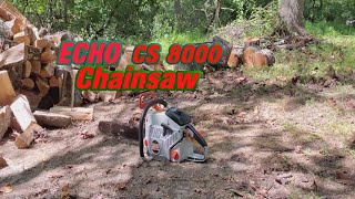 Is The ECHO CS 8000 Chainsaw worth the money [upl. by Beverley]