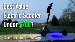 Best Electric Scooter Under 700  Circooter Mate 800W Review [upl. by Nollek]