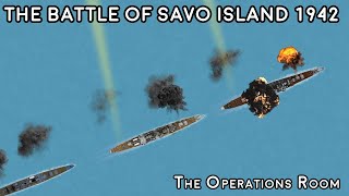 The US Navys Worst Defeat The Battle of Savo Island 1942  Animated [upl. by Mcgruter]