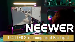 Introducing the NEEWER TL40 LED Streaming Light Bar Light [upl. by Sender]