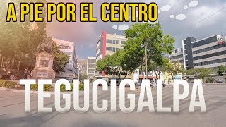 El Centro de Tegucigalpa │Caminando por el Paseo Liquidámbar [upl. by Eveleen]