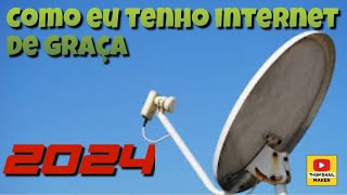 vou enssinar a usar internet livre rural e via satelite [upl. by Wyatan]