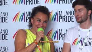 Milano Pride Press Room  Ricchi e Poveri [upl. by Granese]