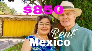 Retiring House Hunters Mexico Chapala Ajijic  Home Rental 850 [upl. by Dabbs955]