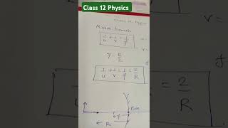 Class 12 physics magnification formula class 12 physics formula [upl. by Oleic]