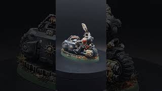 Capellan en Moto Marine Espacial warhammer warhammer40k paintingwarhammer paintingminiatures [upl. by Moyers331]