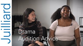 Britnie Narcisse Drama Audition Advice  Juilliard Admissions Insider [upl. by Tillo]