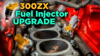 Upgrading Nissan 300ZX Fuel Injector [upl. by Arrotal932]