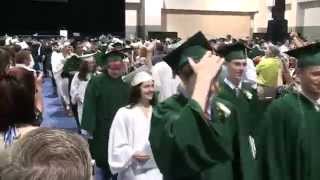 2014 Wachusett Regional High School Graduation  exit [upl. by Freudberg317]