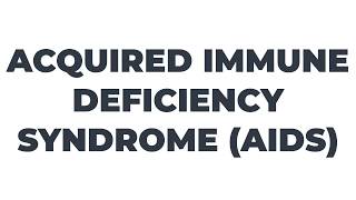 📢 How to pronounce ACQUIRED IMMUNE DEFICIENCY SYNDROME AIDS [upl. by Schinica]