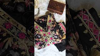 Handcrafted designer kaftan with dhotistyle shalwaruae efashion indianethinicwear rubyscloset [upl. by Olsewski]