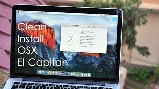 How to  Factory Reset  Hard Reset your MacBook OS X El Capitan [upl. by Eustis]