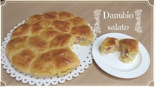 Danubio salato soffice ricetta originale  ricetta per Pasqua  facilissimo e buonissimo [upl. by Hsihsa]