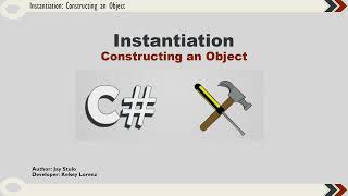 Instantiation Constructing an Object [upl. by Orson710]