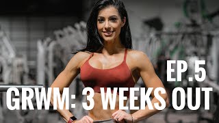 GRWM  3 Weeks Out from Bikini Competition [upl. by Hgielyk]