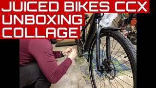 Juiced Bikes CrossCurrent X Unboxing Collage [upl. by Hewet]