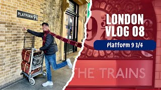 London Vlog 08  Platform 9 34 King’s Cross amp Harry Potter Store  Sept 26 2024 [upl. by Arbas]