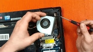 Lenovo Notebook Cleaning Fan Ideapad Essential G570 G575 [upl. by Iohk]