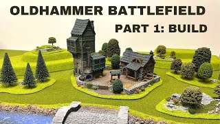 Building an old school Warhammer battlefield Part 1 [upl. by Laamaj]