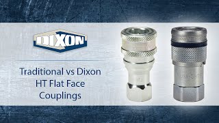 Traditional vs Dixon HT Flat Face Couplings [upl. by Takeo]