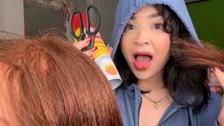 ASMR hair salon roleplay  lice check amp haircutting ✂️😟 [upl. by Inttirb]