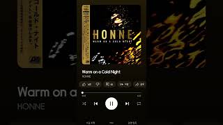 honne  warm on a cold night warm cold night honne song music 노래추천 [upl. by Llewxam]