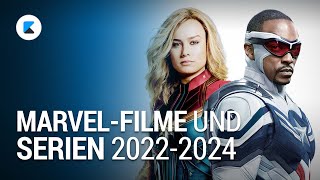 MarvelFilme und Serien 20222024 Moon Knight Doctor Strange 2 SheHulk Thor 4 und mehr [upl. by Dlareme595]