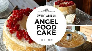 The best ANGEL FOOD CAKE recipe [upl. by Cl]