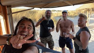 DRUNKEN BITCOIN AMA ON THE BEACH with ED SHEARAN Kid Rock [upl. by Yevrah530]