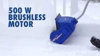 iON Cordless Electric Snow Shovel by Snow Joe [upl. by Keldon]