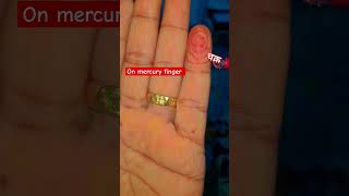 चक्र on mercury finger signs in hand palmistery astrology viral shortvideo [upl. by Francis]