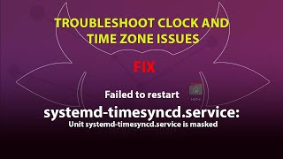 UBUNTU FIX Automatic time zone in settings greyed out system clock not synchronized [upl. by Aierb]