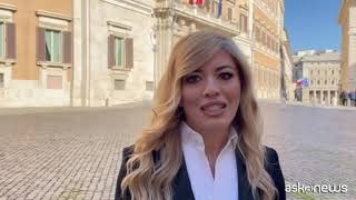 Maria Rosaria Boccia Sangiuliano al Tg1 si scusa con moglie e Meloni [upl. by Reivaxe]