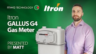 Matt presents the Itron Gallus G4 Gas Meter [upl. by Aleel]