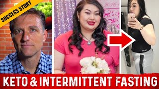 BeforeAfter Using Keto amp Intermittent Fasting – DrBerg Skype with Jennifer Lai [upl. by Anitteb]