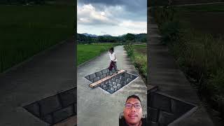 Hole trap funny shortvideo comedy come [upl. by Gilleod986]