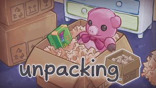 Unpacking  Full Game  STREAM [upl. by Anaujnas]