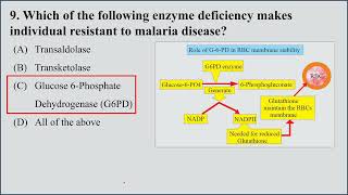 MCQs on Hexose Monophosphate Shunt HMP shunt  Pentose Phosphate Pathway I 15 MCQs for Practice [upl. by Tani]