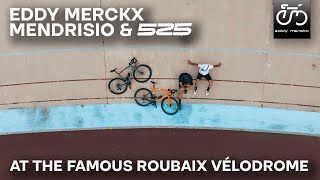 Eddy Merckx 525 amp Mendrisio  Explosiveness at the Roubaix Vélodrome [upl. by Nollek370]