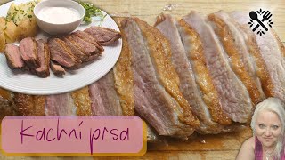 Dokonalá kachní prsa jako STEAK růžový se skvělou kůží duck breast [upl. by Nwadrebma]