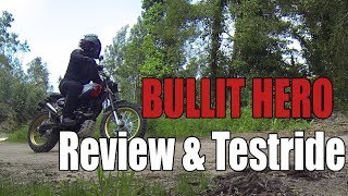 Bullit Hero 125 Review amp Testride [upl. by Yetah512]