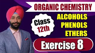 NCERT Solutions Alcohols Phenols and Ethers  Exercise Question 8 Mixture of ortho para nitrophenol [upl. by Nirehtac673]