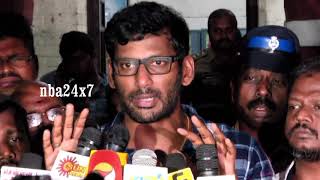 Is Tamilrockers amp TamilGun Admin arrested Actor Vishal Speech on Piracy  Thupparivalan  nba 24x7 [upl. by Lida776]