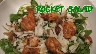 RocketSalad Instant Salad Recipe  TazKiro Channel 👨‍💼 [upl. by Ycrem]