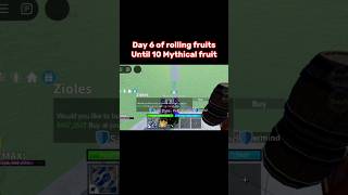 Rolling Fruits to Find Mythical Fruits roblox bloxfruit shorts short [upl. by Nawek746]